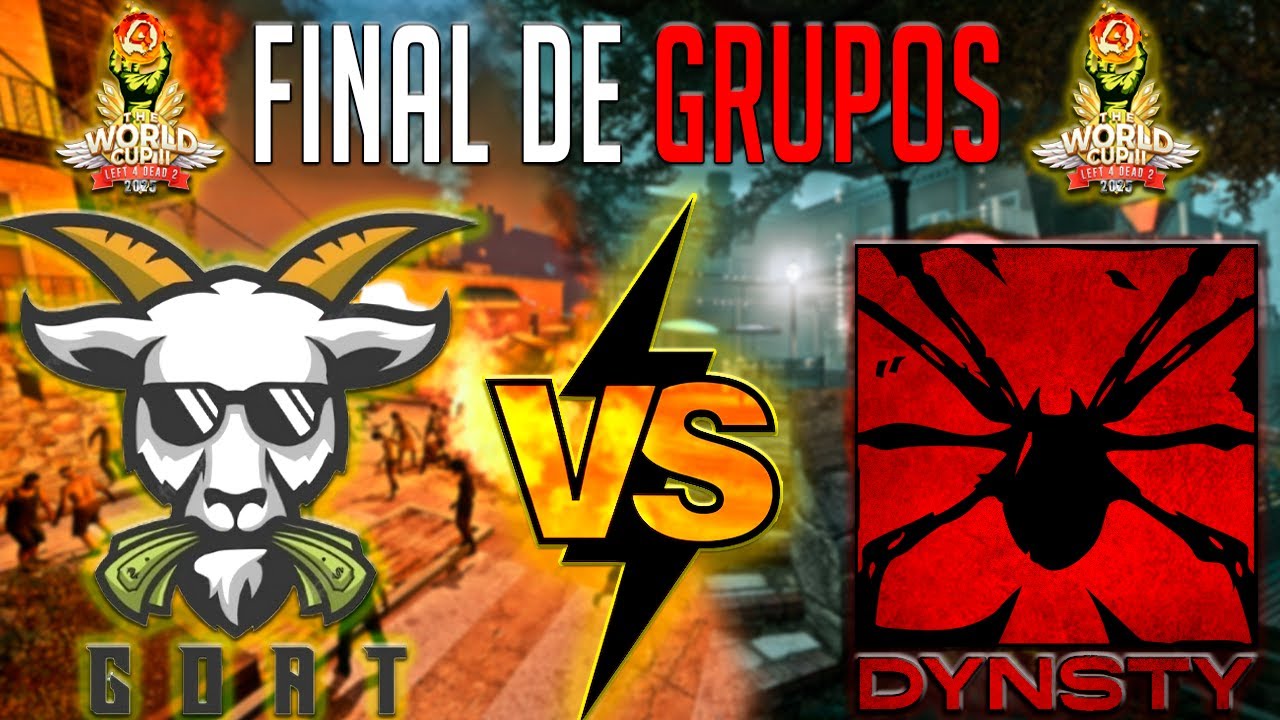 FINAL DE GRUPOS | MUNDIAL L4D2 | GOAT VS DYNSTY | MX/PE VS PERÚ |