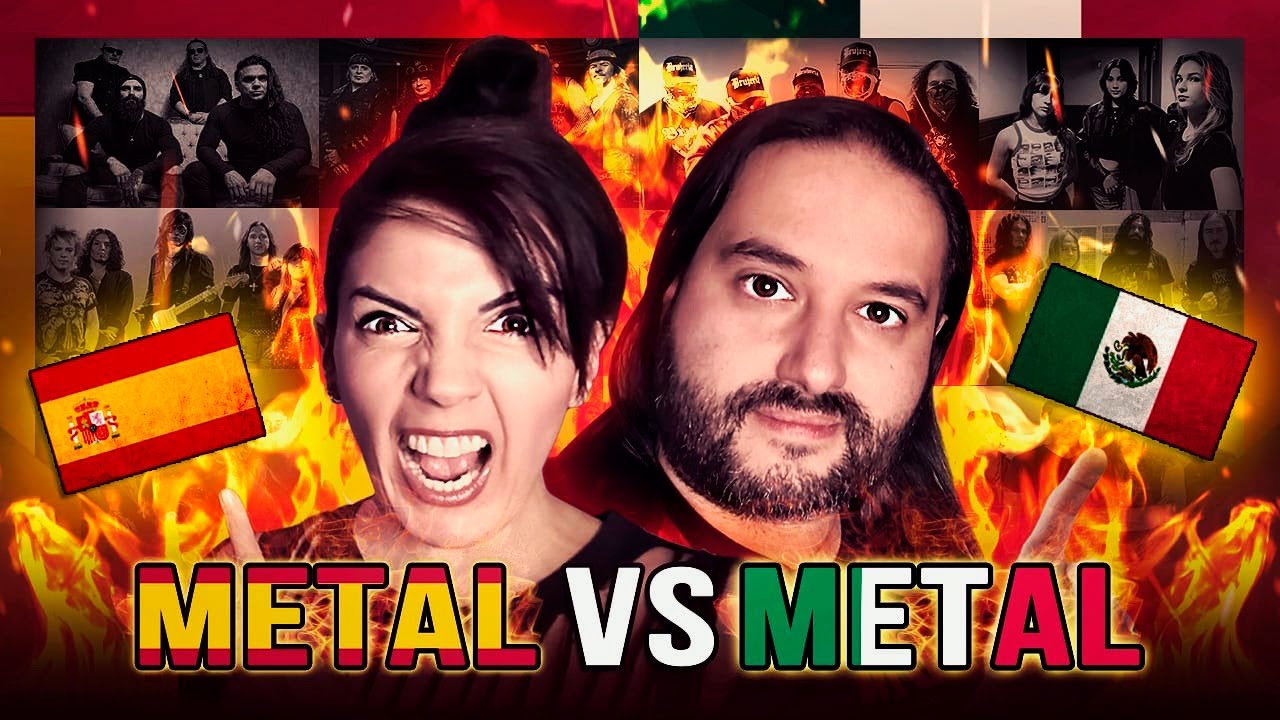 COMPARAMOS Grupos de MÉXICO  🇲🇽 VS grupos de ESPAÑA 🇪🇸 - Metal Edition