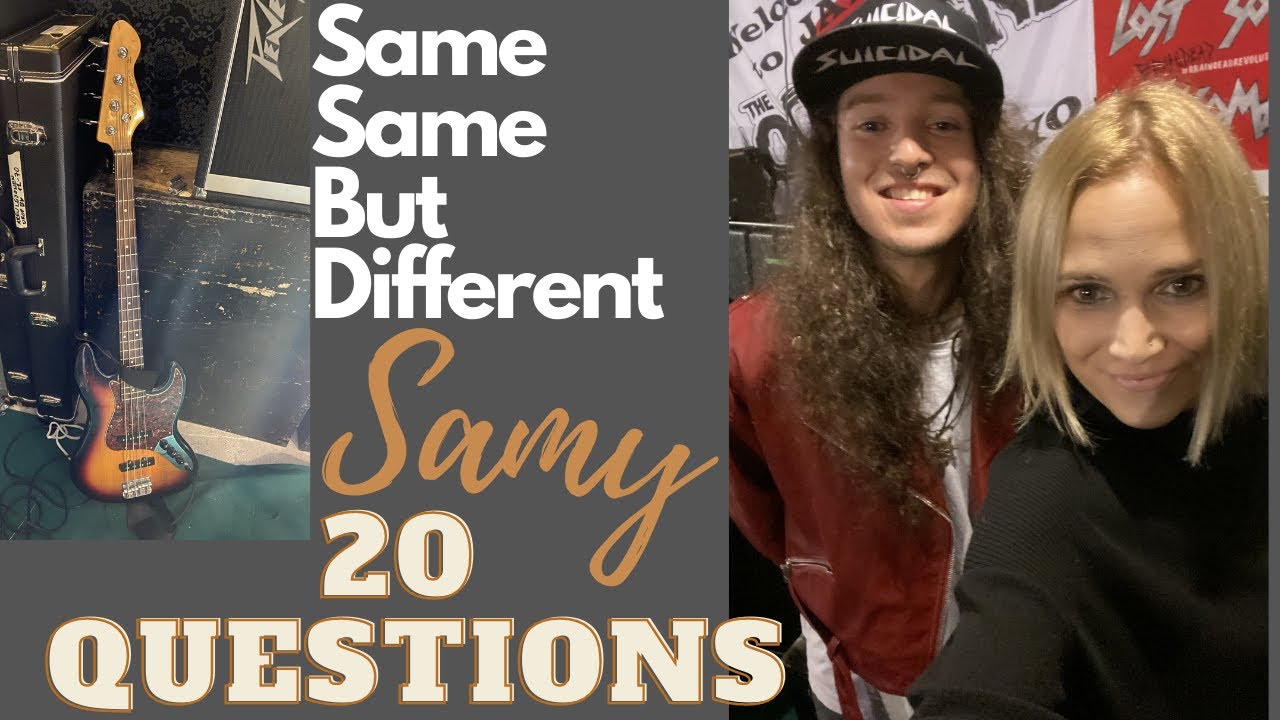 Same Same But Different 20 Questions: SAMY ELBANNA