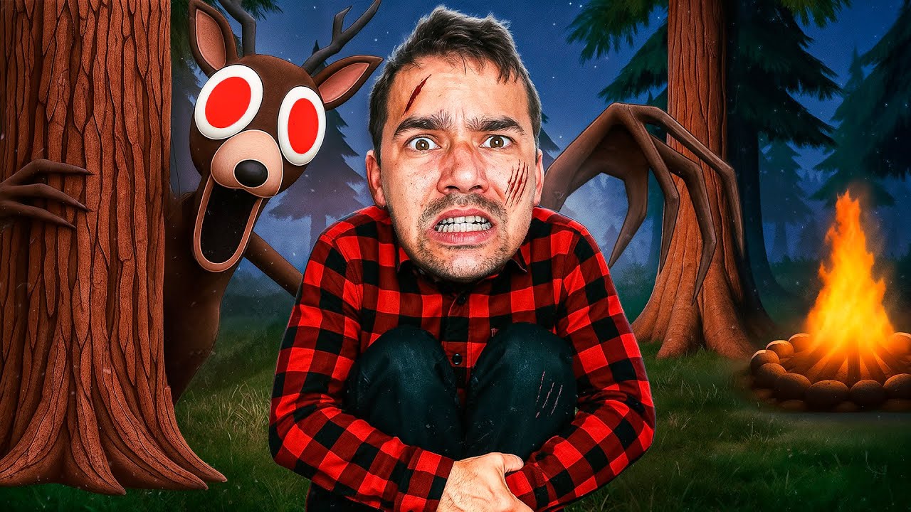SOBREVIVENDO 99 NOITES NA FLORESTA!