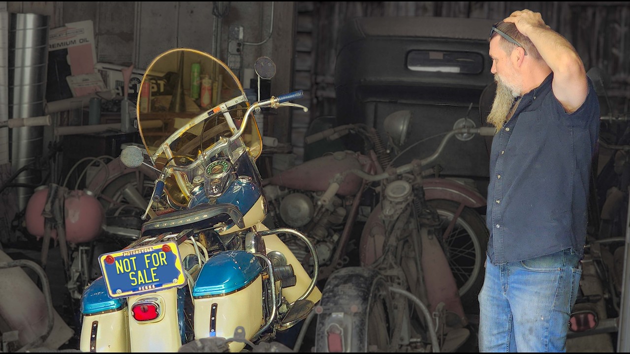 I Had to Buy EVERYTHING in a Hoarders Garage To Get ONE Motorcycle - Was It Worth It?