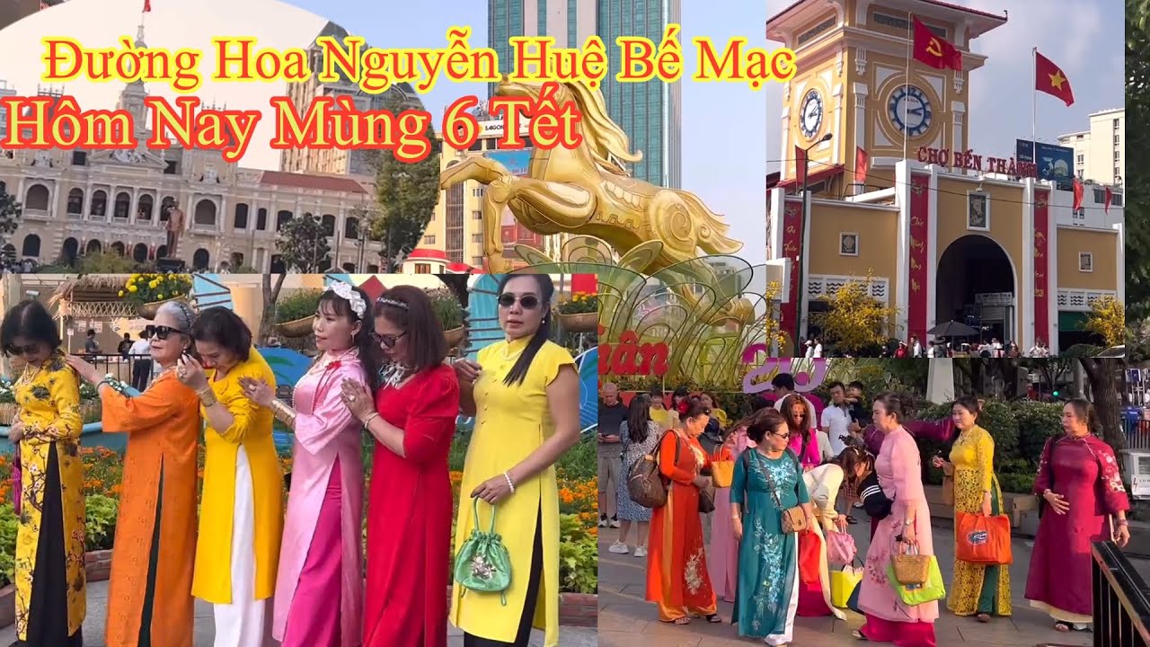 Sài Gòn Đường Hoa Nguyễn Huệ Trước Giờ Bế Mạc Thu Dọn Nhiều Du Khách luyến Tiếc Chụp Hình…