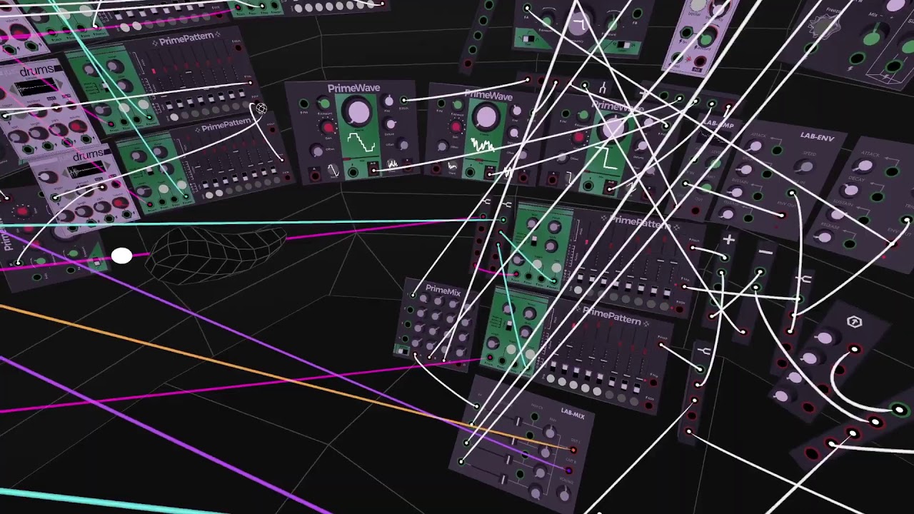 Making beats with SynthVR!