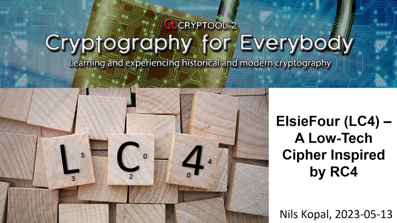 ElsieFour – A Low-Tech Cipher Inspired by RC 4