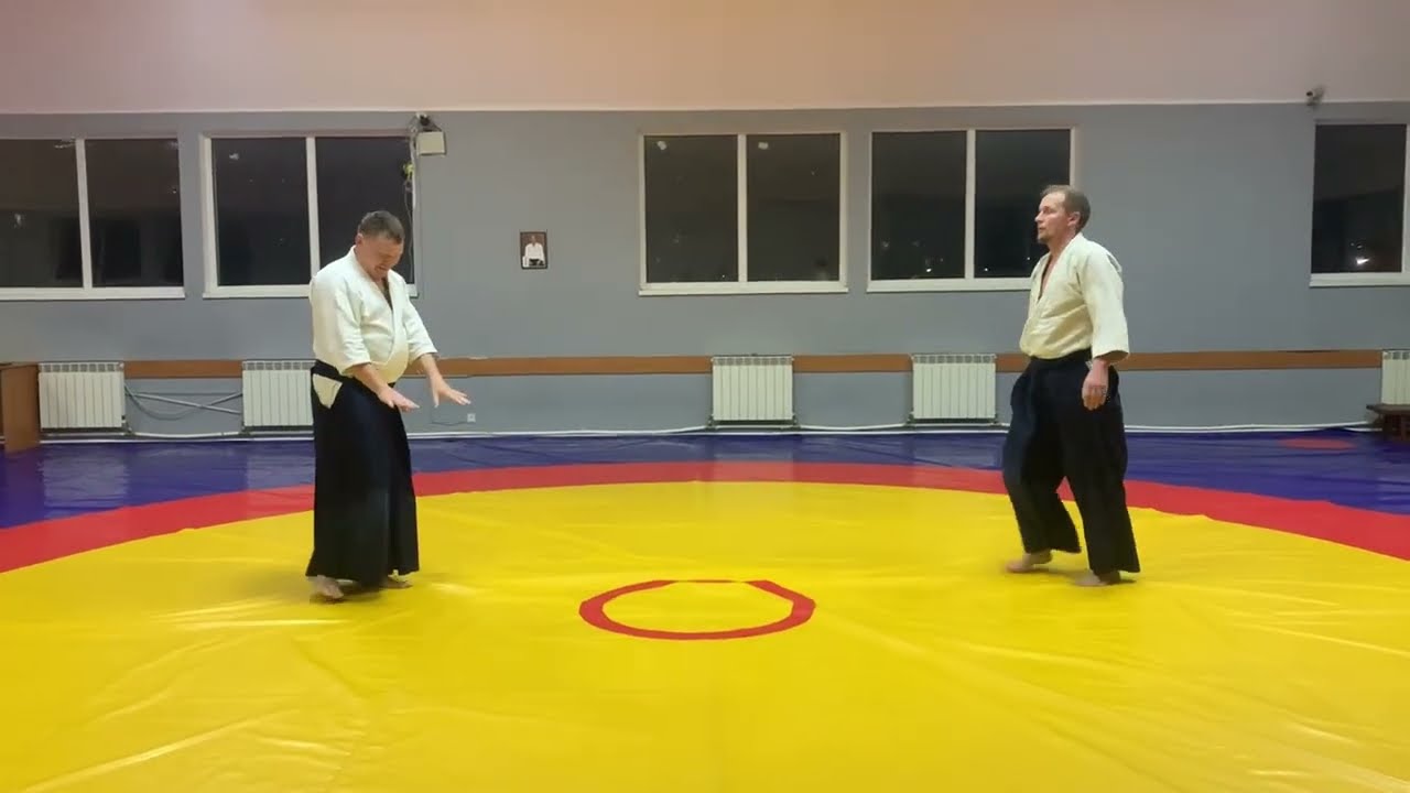 AIKIDO AGAINST DOUBLE STRIKE (ударная двойка -  прямой+боковой). S11E26