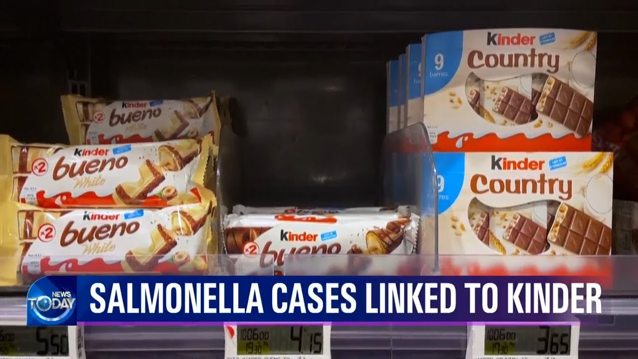 SALMONELLA CASES LINKED TO KINDER (News Today) l KBS WORLD TV 220411