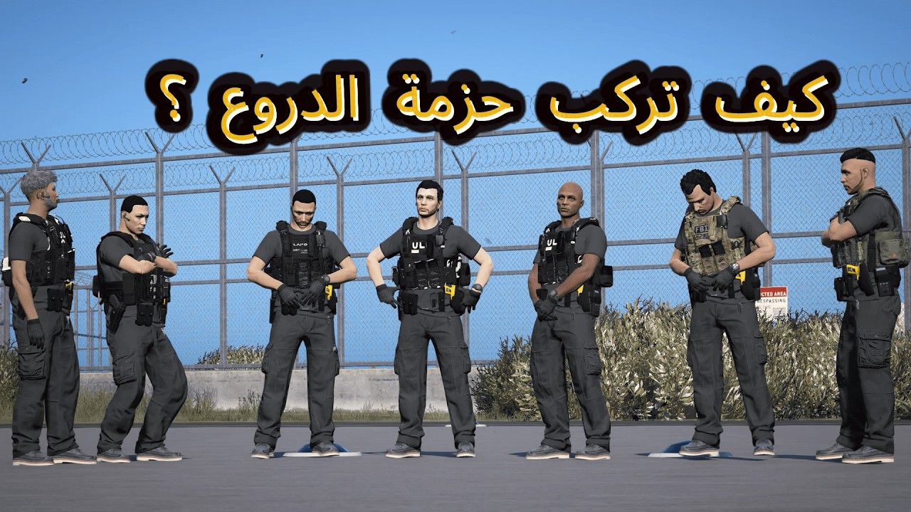 كيفية  تركيب حزمة الدروع الاجنبيه ؟