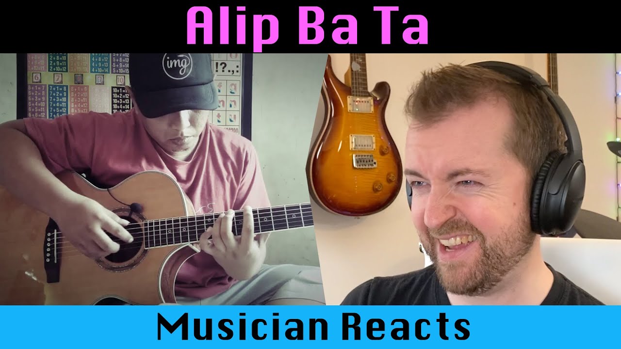 I've never seen a guitarist do THAT before! - ALIP BA TA reaction