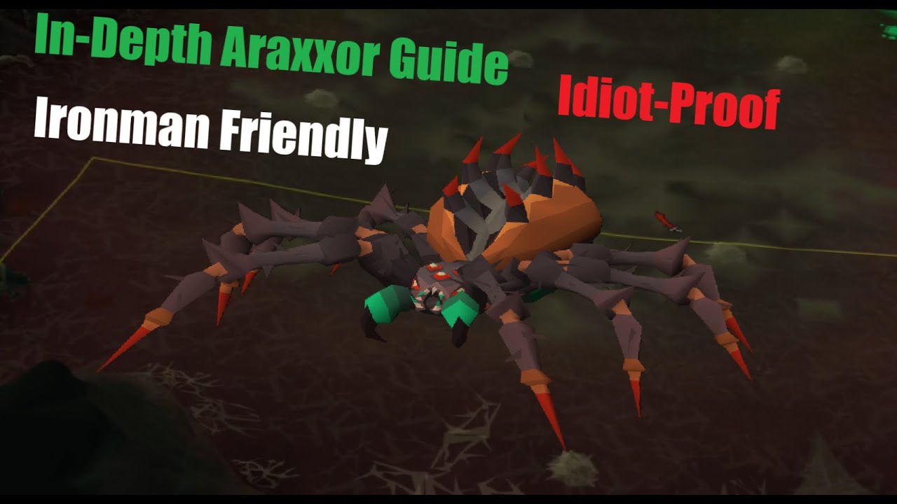 In-Depth Araxxor Guide (2025) Ironman/Budget Friendly