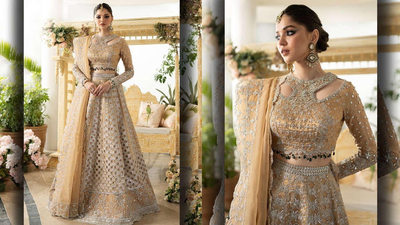 Qalamkar Dilnaz Wedding Collection 2024 | Code DN-01 Imaan