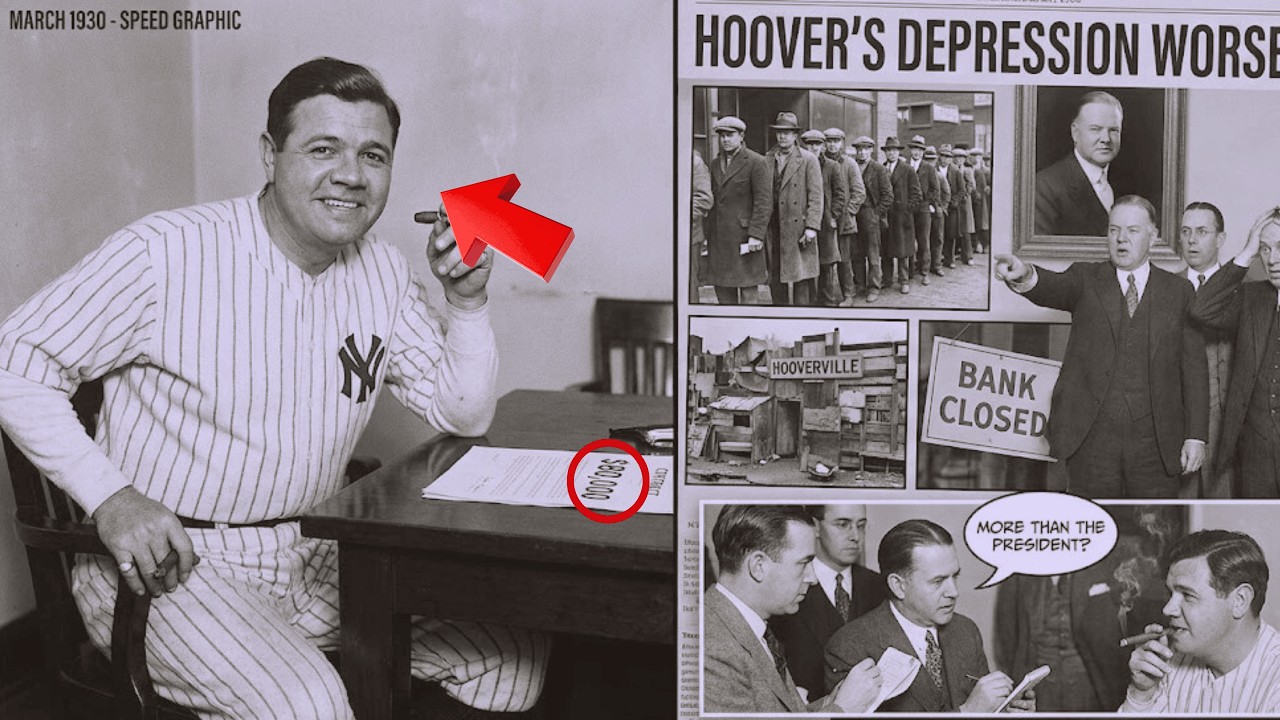 Ruth Asked $80,000, More Than President — They Said 'Impossible!' — Ruth's Answer Made History