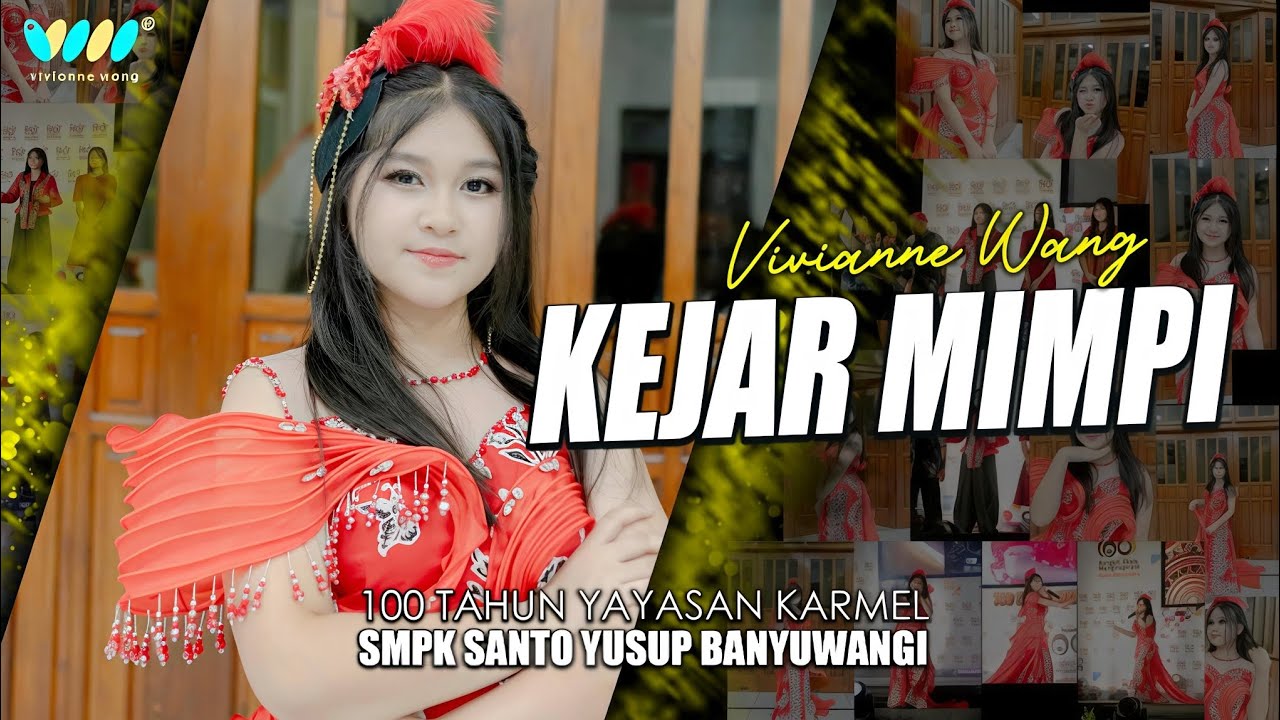 KEJAR MIMPI - Maudy Ayunda - Live Cover VIVIANNE WANG, juara 1 Solo Vocal HUT Yayasan Karmel Malang 