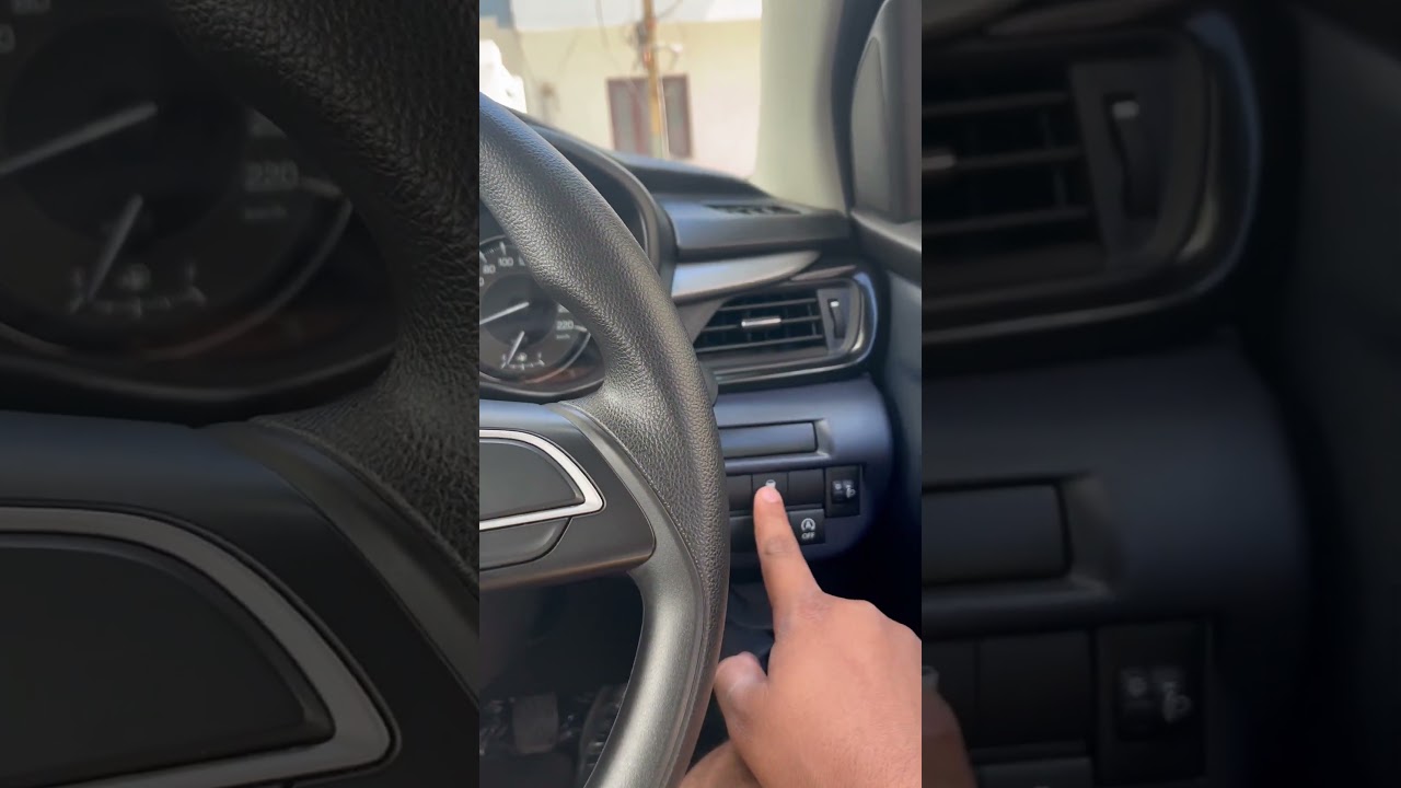 ESP button on modern car | How to switch off ESP on Maruti Nexa Baleno & other cars #automobile #ESP