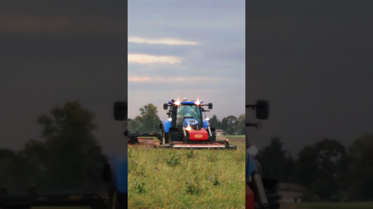 Silage 2023 last cut #farming #agriculture #viral #lfl #cool #newholland #awesome #tractor