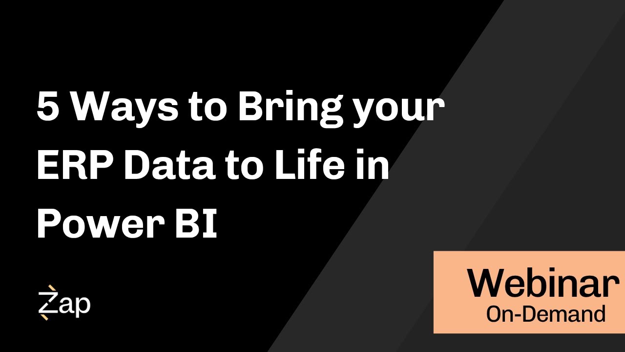 5 Ways to bring your ERP data to life in Power BI