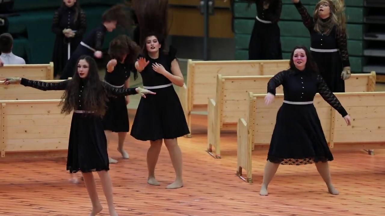 Kennedale HS Winterguard, 2020, "Memories of You..."