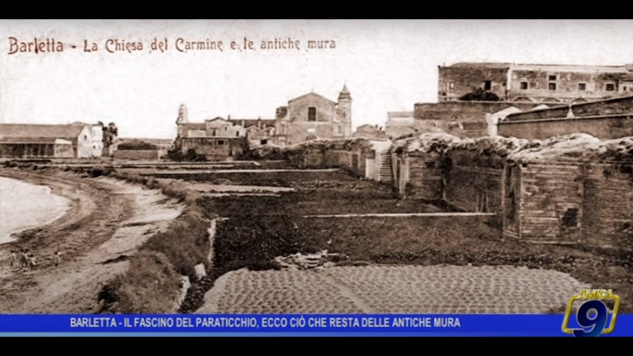 Barletta - Il fascino del Paraticchio, ecco ciò che resta delle antiche mura