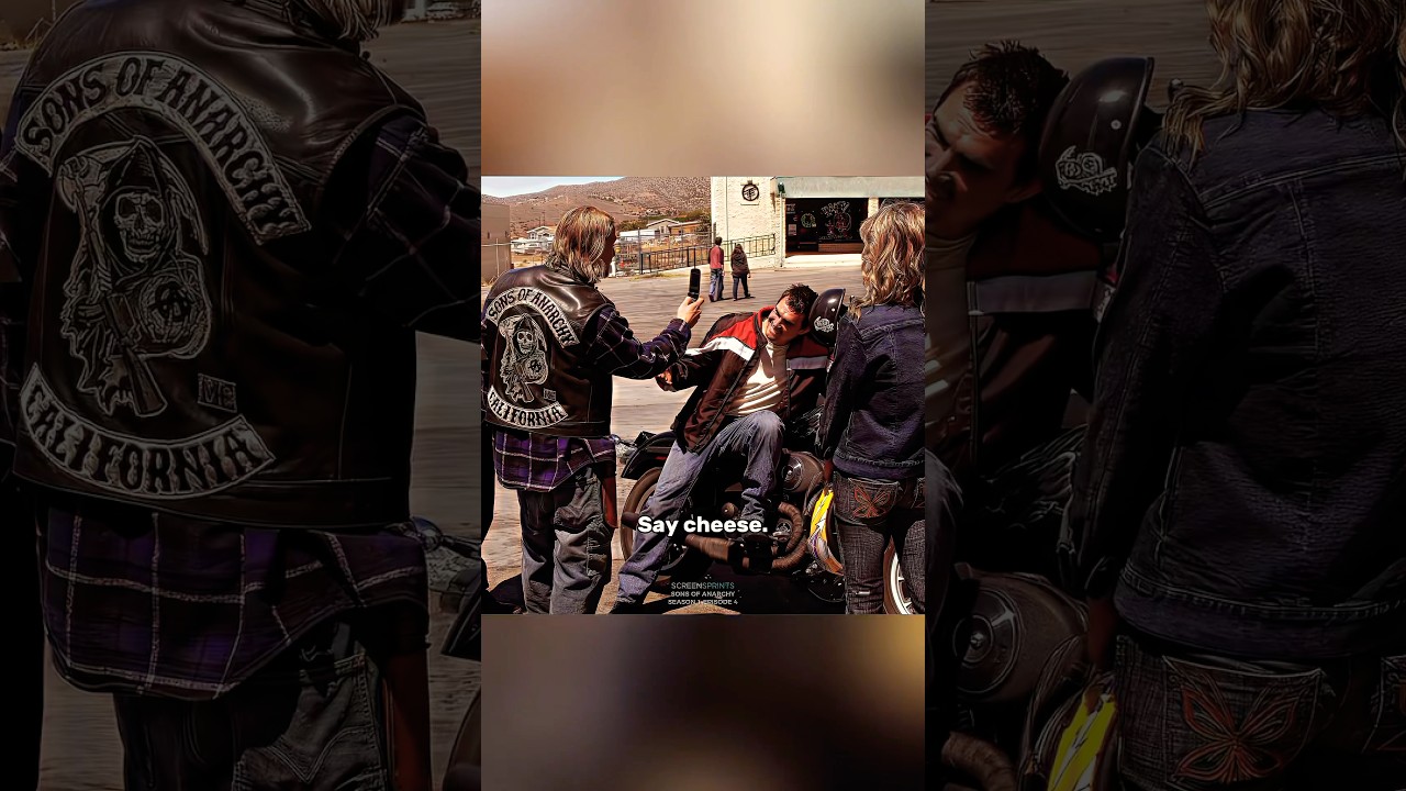 NEVER sit on another man&rsquo;s BIKE | Sons of Anarchy #tvseries #bikers #karma #bully #jax