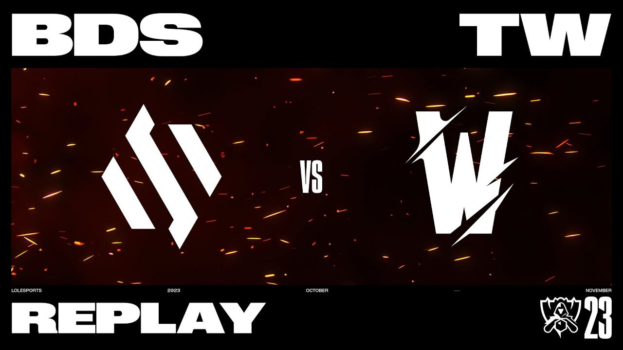 Worlds 2023 - Play-In Day 2 // BDS vs TW