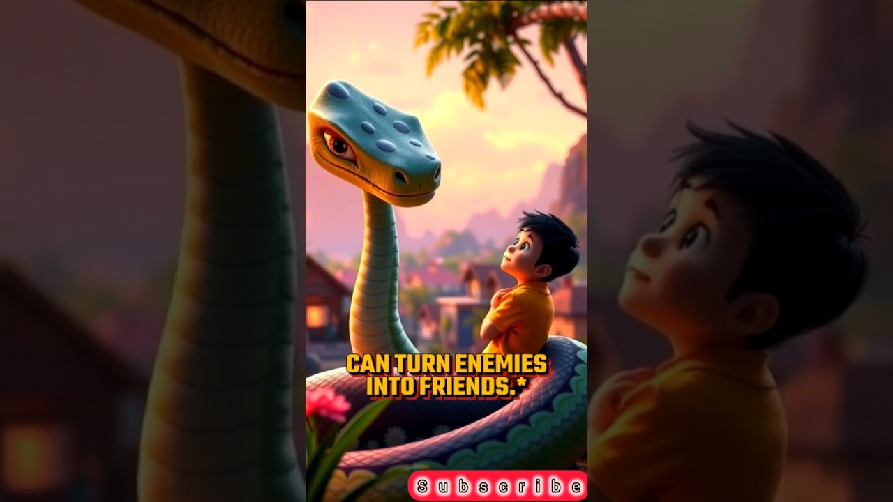 The Boy and the Giant Snake"