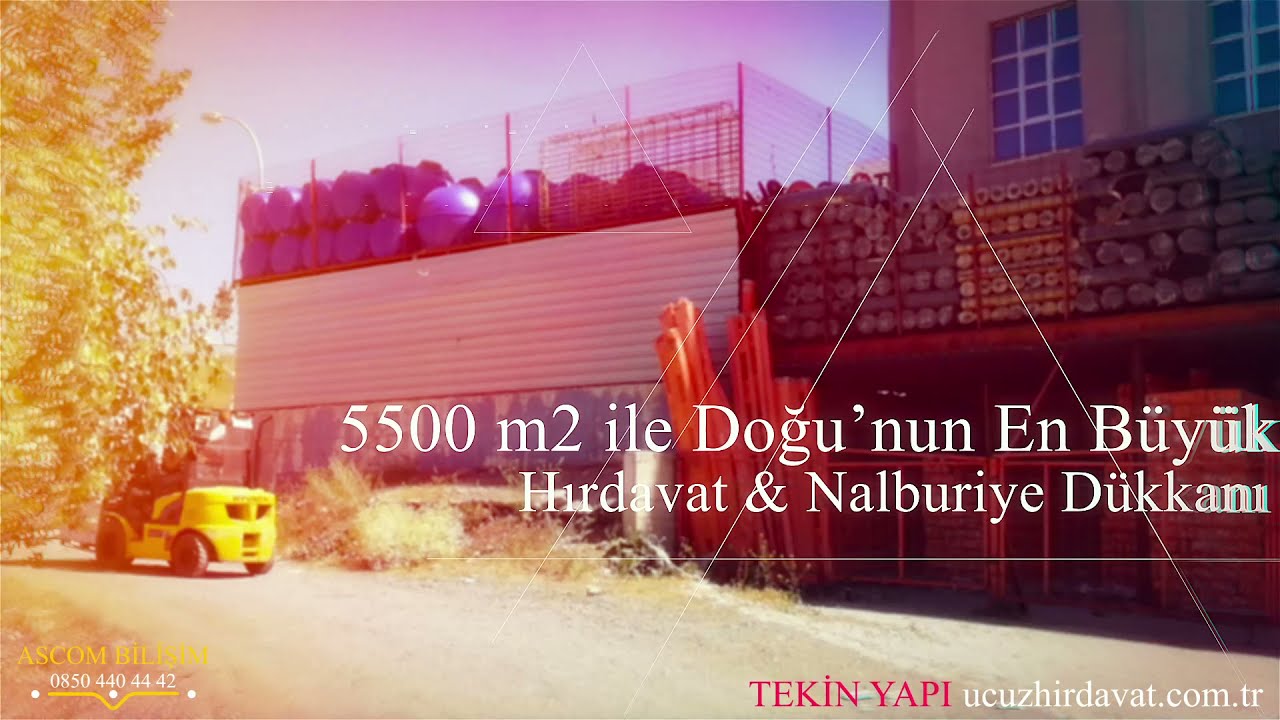 Değerli iş ortaklarımızda bug&uuml;n Tekin Yapı @ucuzhirdavat.com.tr #ucuzhirdavat #tekinyapi #erzurum
