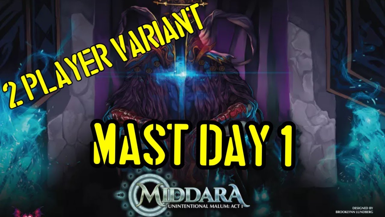 Middara v1.2 - MAST Day 1 - Playthrough - 2 Player Variant