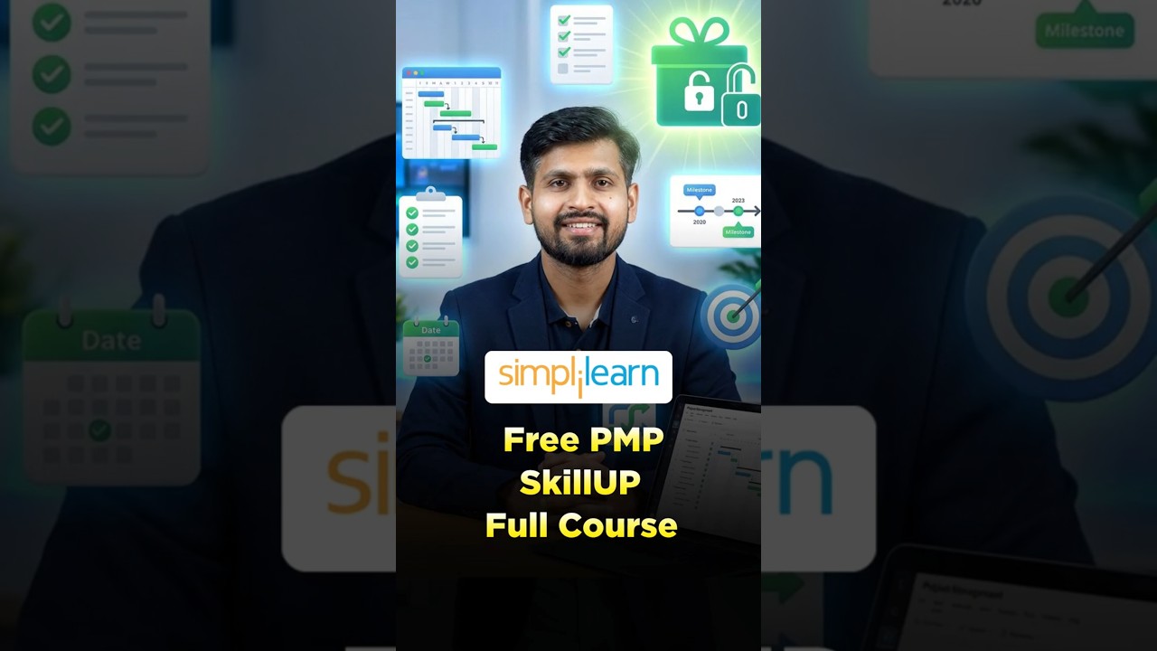 🔥Free  PMP Certification Course  #fullcourse #shorts #simplilearn