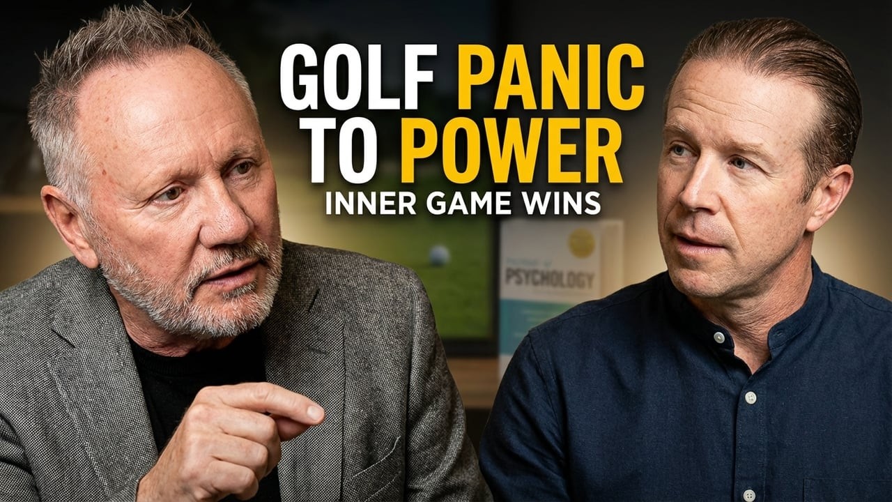 39 Episode - Golfer Overcame Panic Attacks by Clearing Emotional Programs: Inner Game Wins!