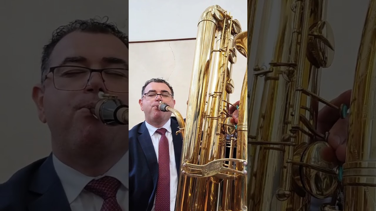 Hino 61 - A Minha Alma Deseja Ver Te - RP Sax Contrabaixo