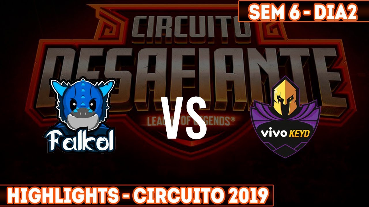 Falkol Esports vs Vivo Keyd Highlights - Melhores jogadas Circuit&atilde;o 2019