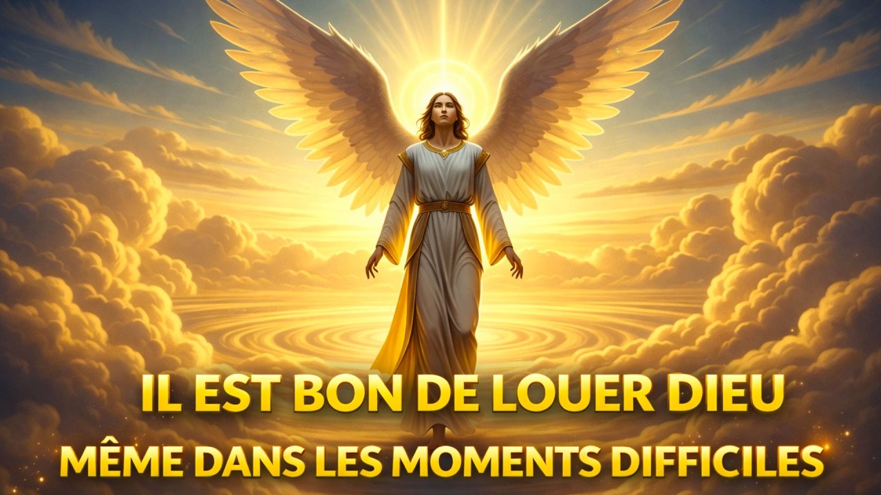 Il Est Bon de Louer Dieu Même Dans Les Moments Difficiles