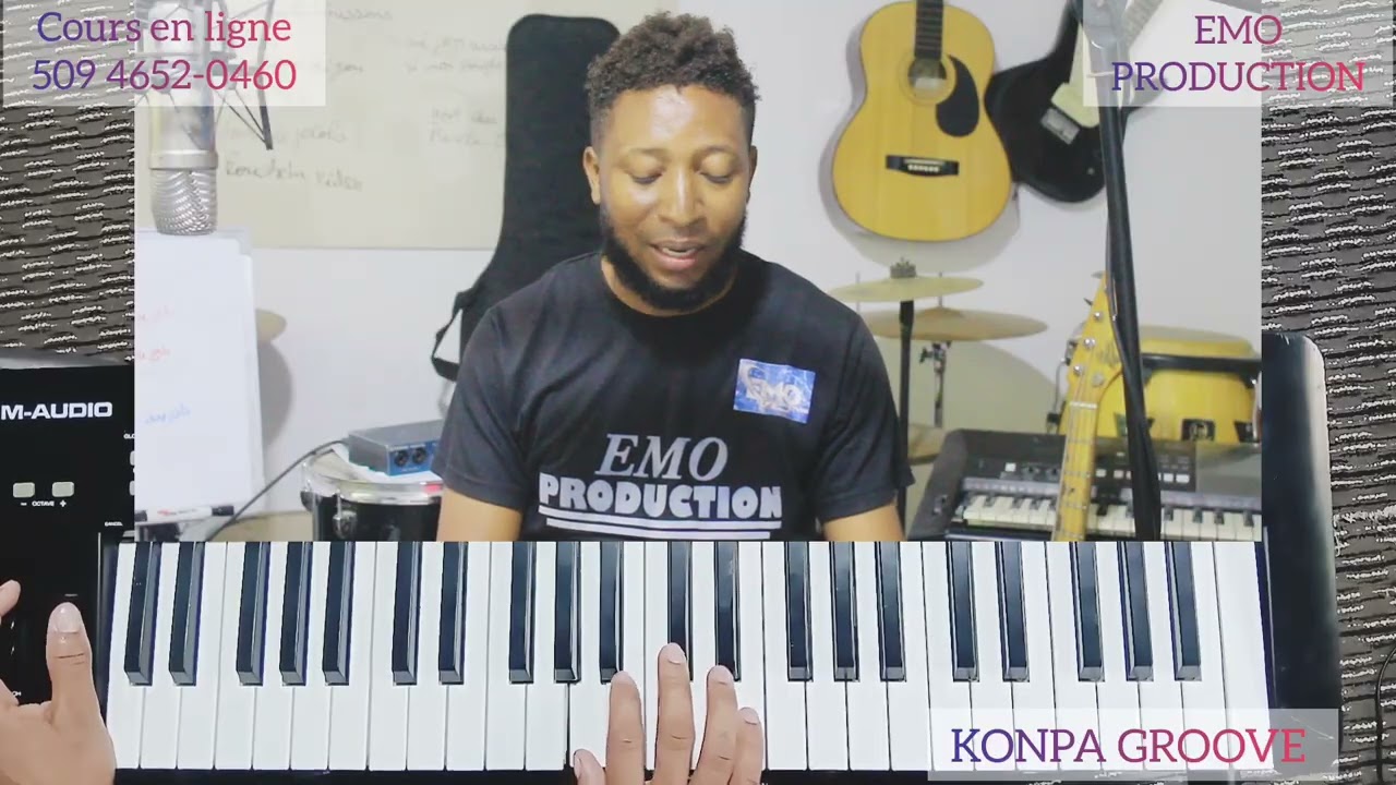 APRAN'N JWE KONPA (LESON#11) GROOVE #konpa#piano#emo