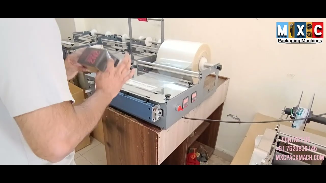 MANUAL OVERWRAPPING MACHINE FOR PERFUME BOX II DOT SEALER
