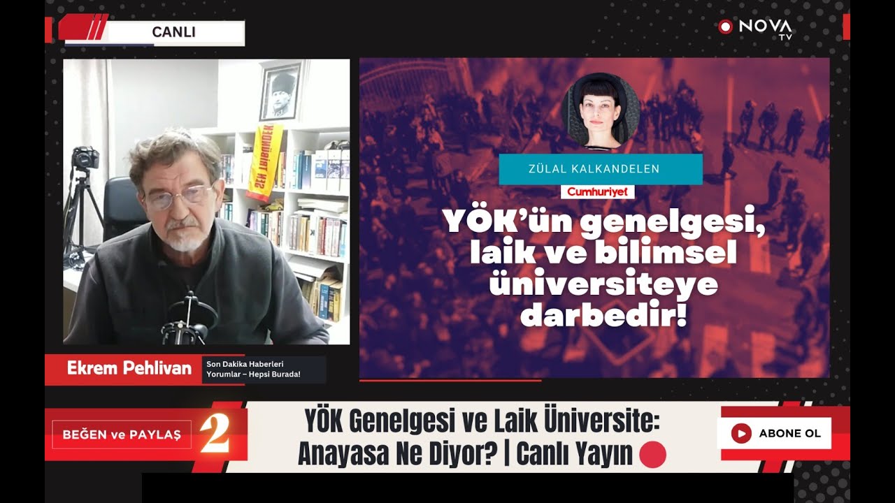 🔴 GÜNDEM 24 | Zülal Kalkandelen:YÖK Genelgesi ve Laik Üniversite: Anayasa Ne Diyor? | Canlı Yayın 🔴