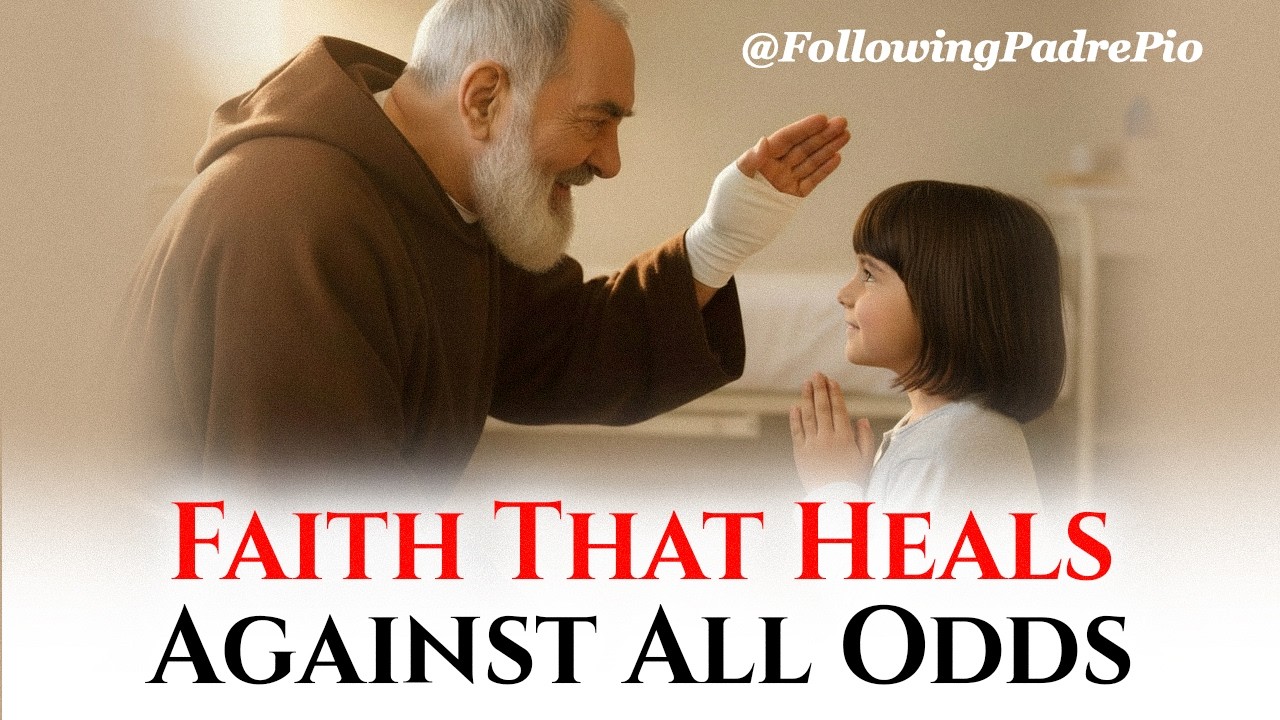 This Child Was Healed Through Padre Pio&rsquo;s Prayer.