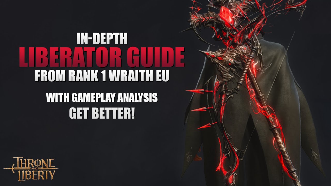 Throne & Liberty | Liberator (bow/staff) PvP Guide (with gameplay analysis) from RANK 1 Wraith EU