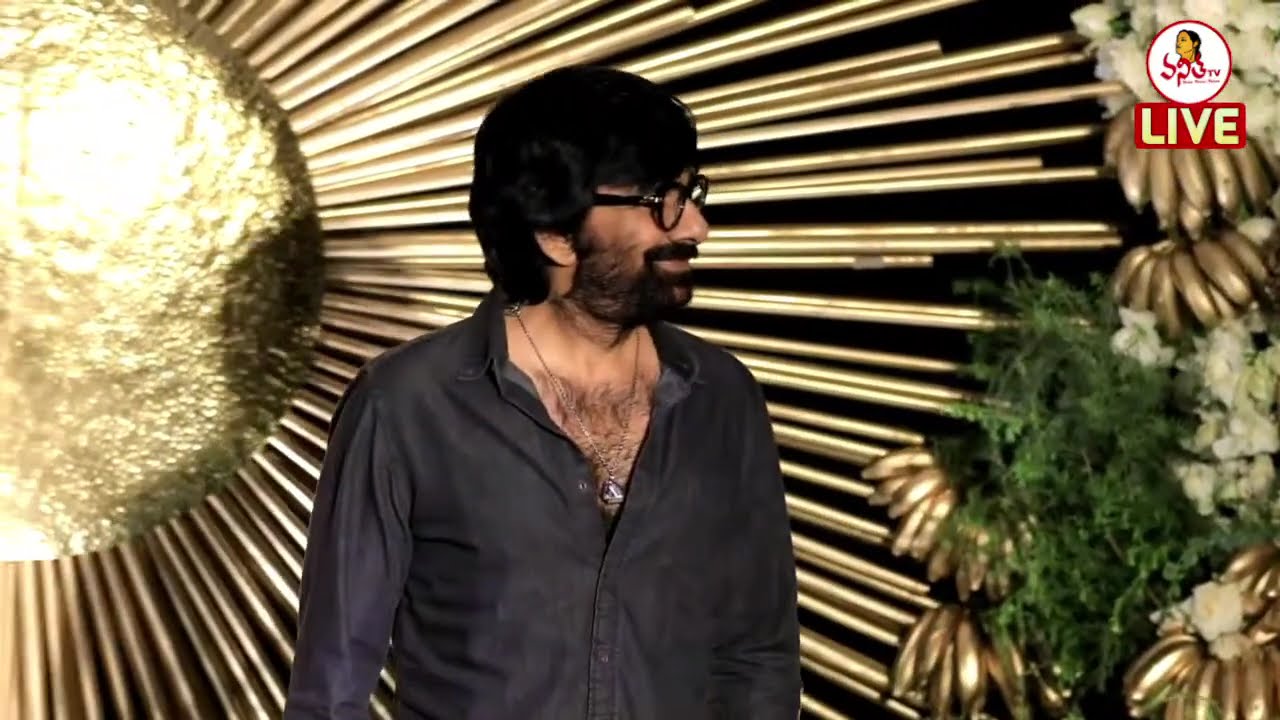 Ravi Teja at VIROSH Reception LIVE | Vijay Deverakonda | Rashmika