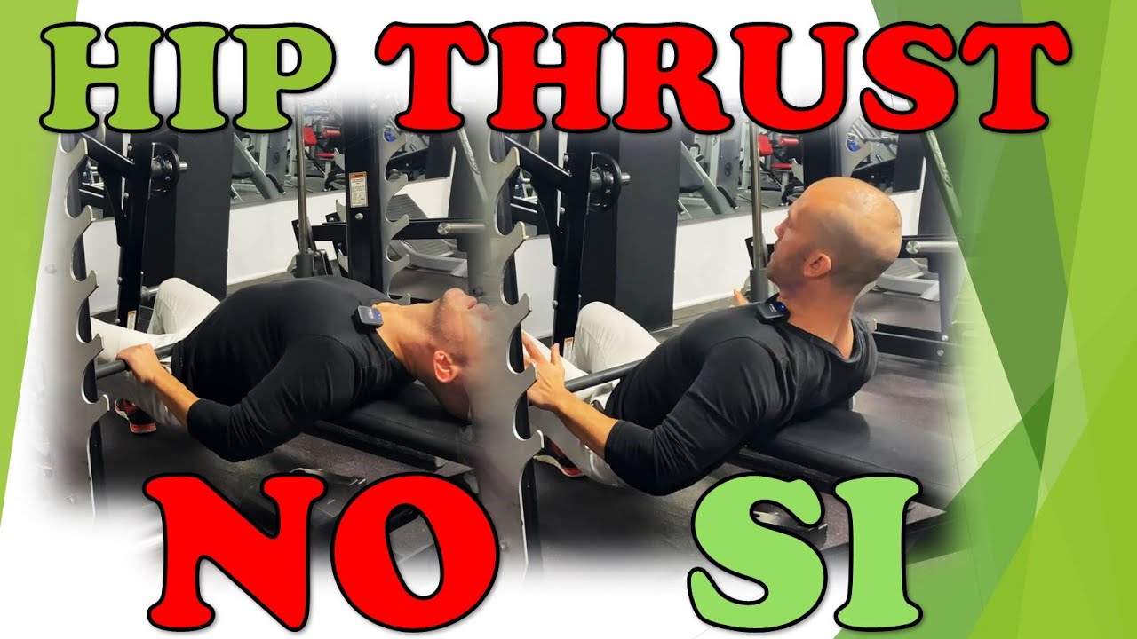 HIP THRUST en Multipower Ejercicio para GLÚTEOS REDONDOS