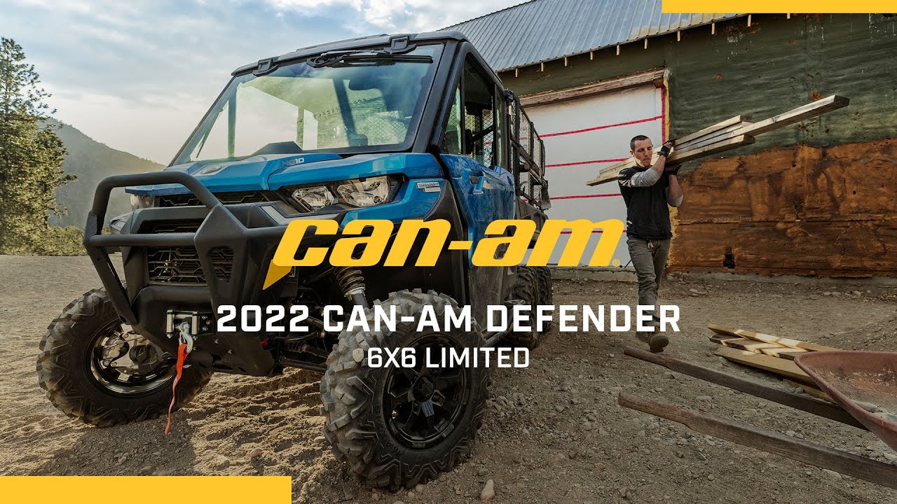 Can-Am Off-Road 2022 Lineup | Defender 6x6 Limited