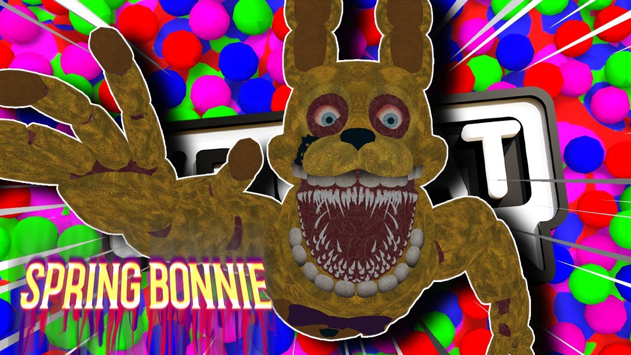 INTO THE PIT WITH SPRING BONNIE IN VRCHAT!  - Funny Moments ( FIVE NIGHTS AT FREDDYS )