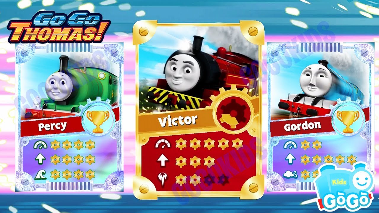 Victor VS Thomas VS Gordon Super Racers - Roaring Falls Racing! Thomas and Friends: GoGo Thomas