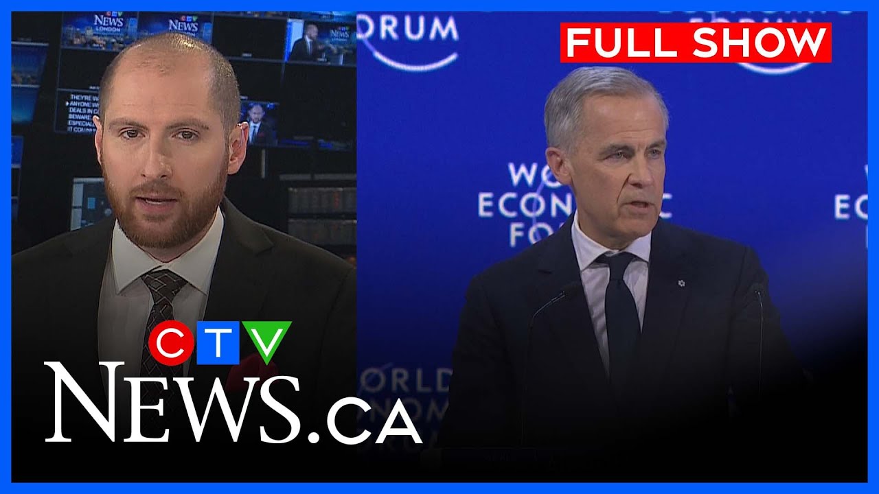 Carney’s Davos address draws global attention | CTV News London at 6, Tues. Jan 20, 2026