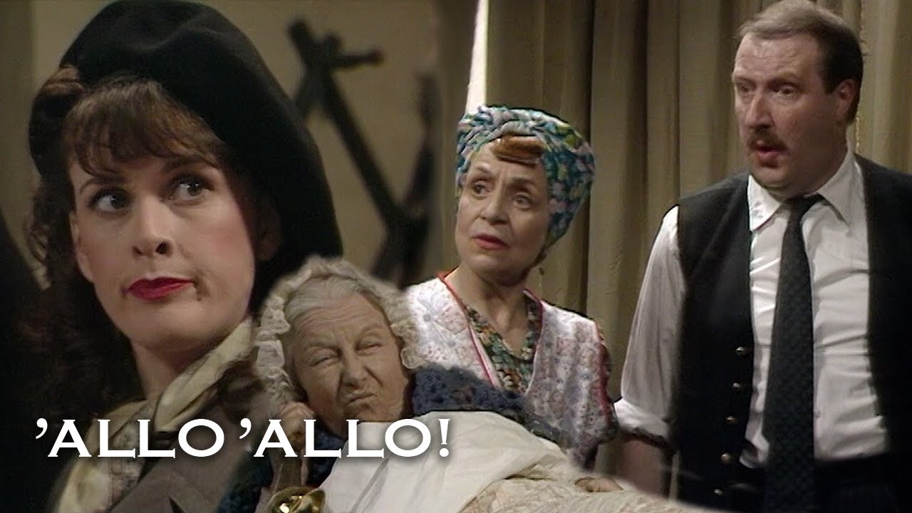 Nighthawk's Flashing Bed Knobs | 'Allo 'Allo | BBC Comedy Greats
