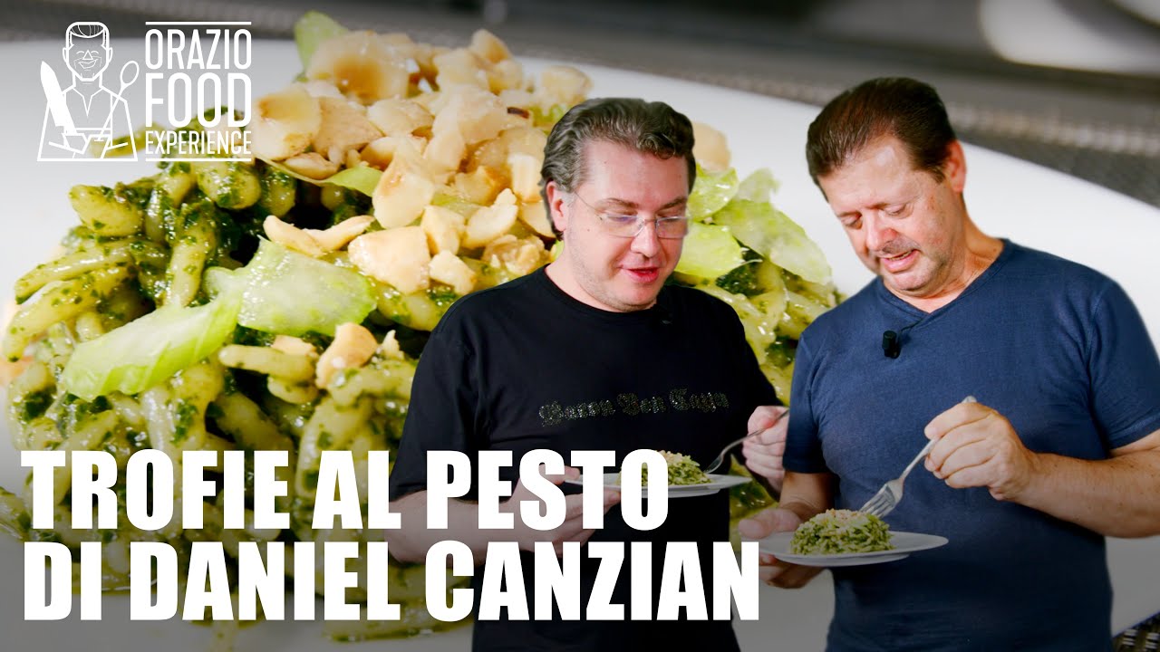 TROFIE AL PESTO DI DANIEL CANZIAN - Una pasta fredda perfetta per l'estate