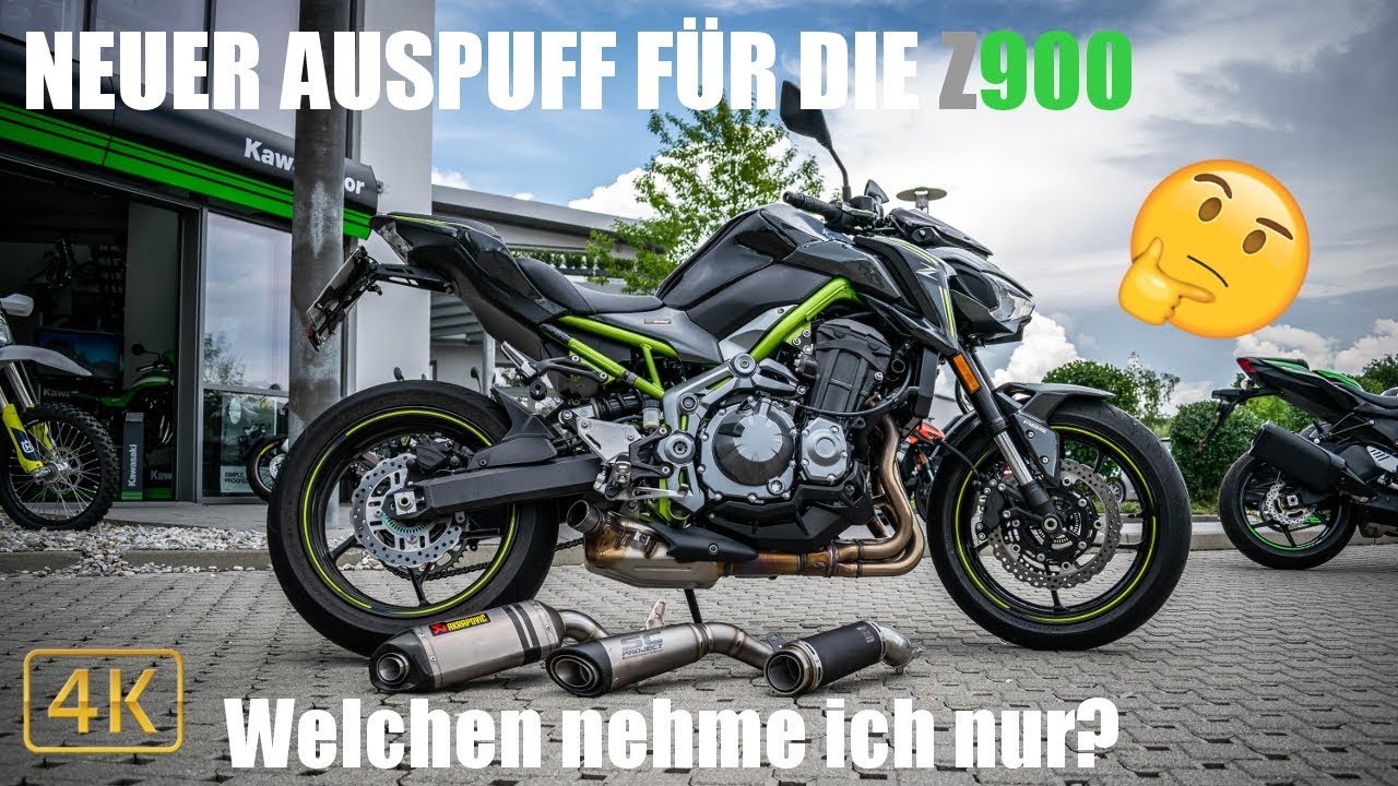 Akrapovic vs. SC-Project vs. BODIS | Auspuff TEST | Z900 Projekt