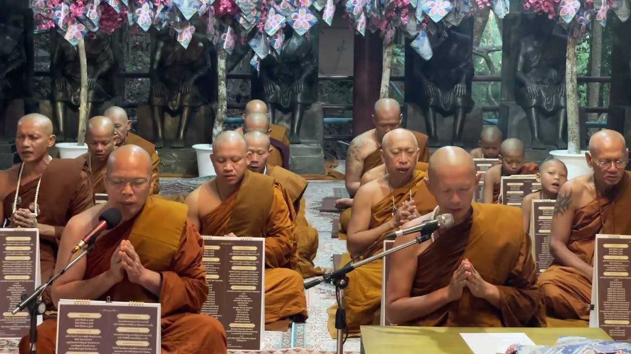 4 มี.ค. 69 ทำวัตรเย็น วัดป่าธาราภิรมย์