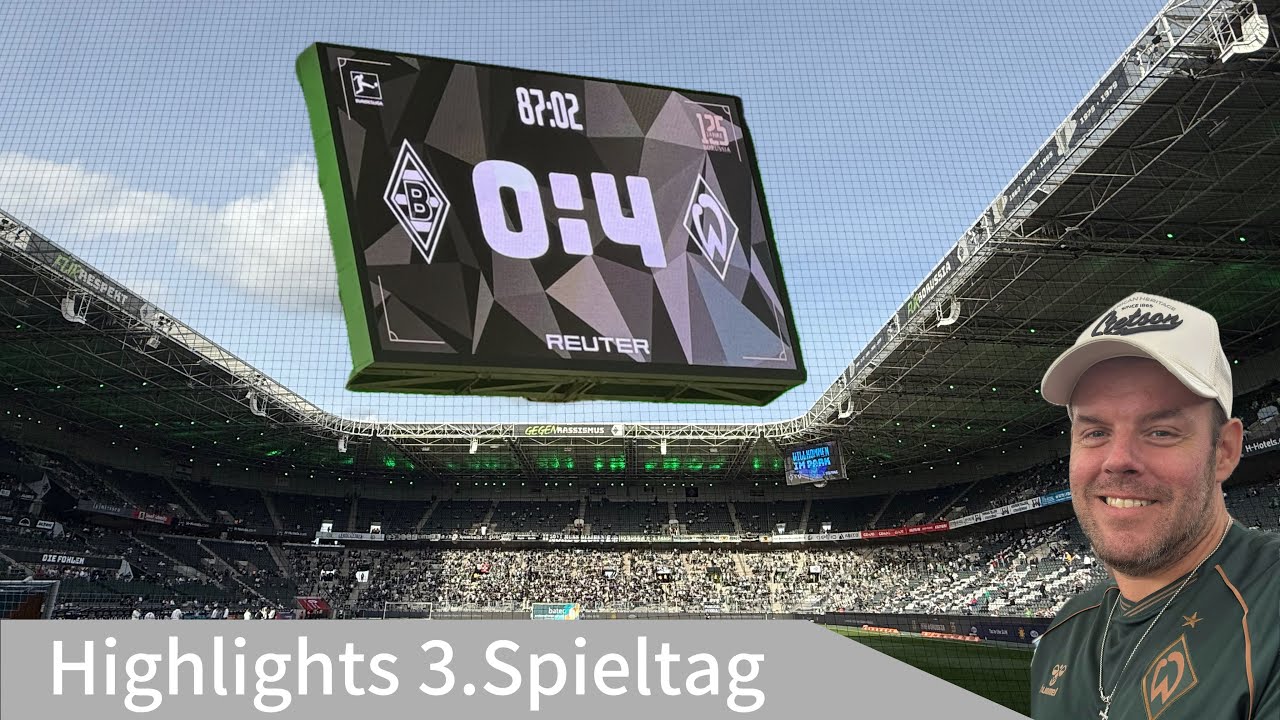 Borussia Mönchengladbach gegen Werder Bremen 0:4 | Werder zerlegt schwache Gladbacher eiskalt | 💚🤍