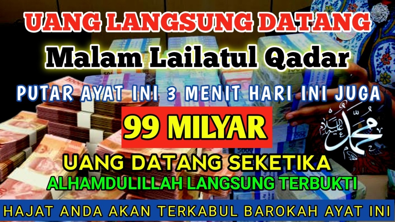 LANGSUNG DI KABULKAN MALAM INI❗Dzikir Pembuka Pintu Rezeki, Penyembuh Sakit, Pelunas Hutang