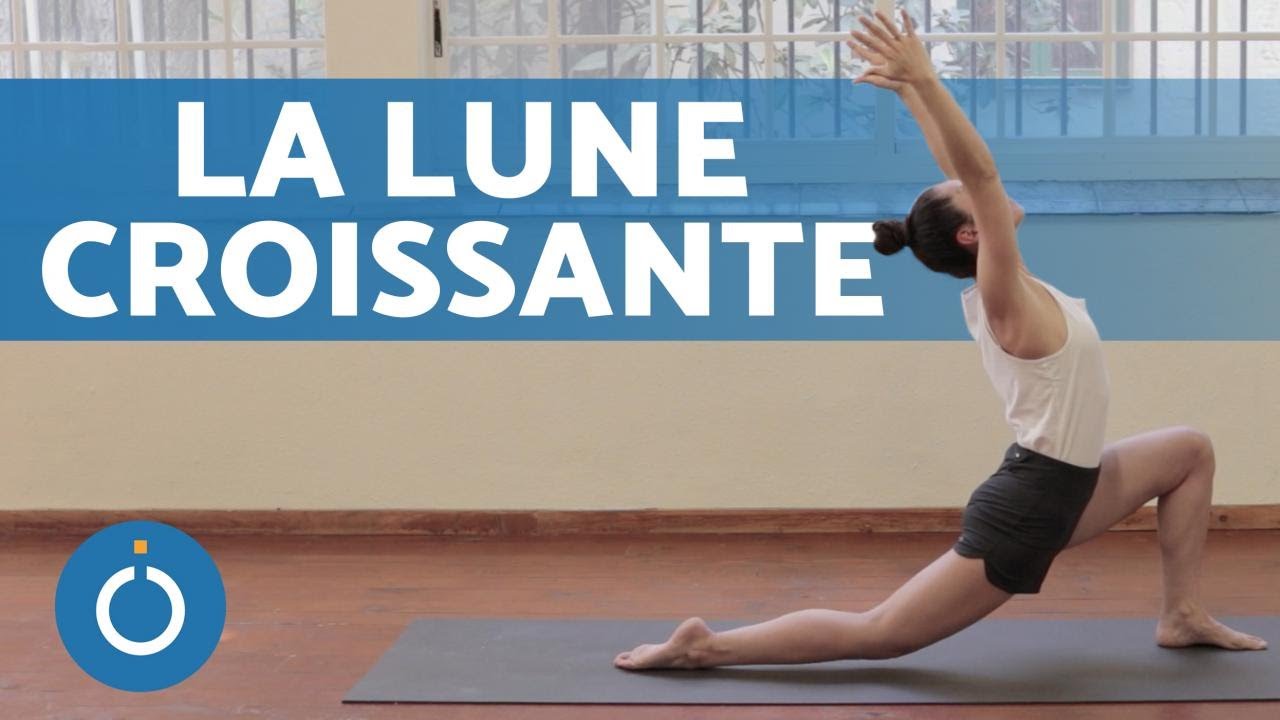 YOGA pour débutants - POSITION DU CROISSANT DE LUNE 🌙 (Anjaneyasana)