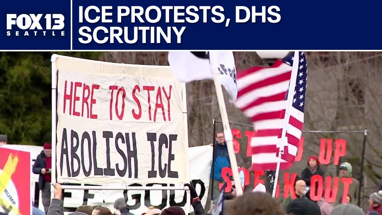 ICE shooting leads to protests, Homeland Security scrutiny | FOX 13 Seattle